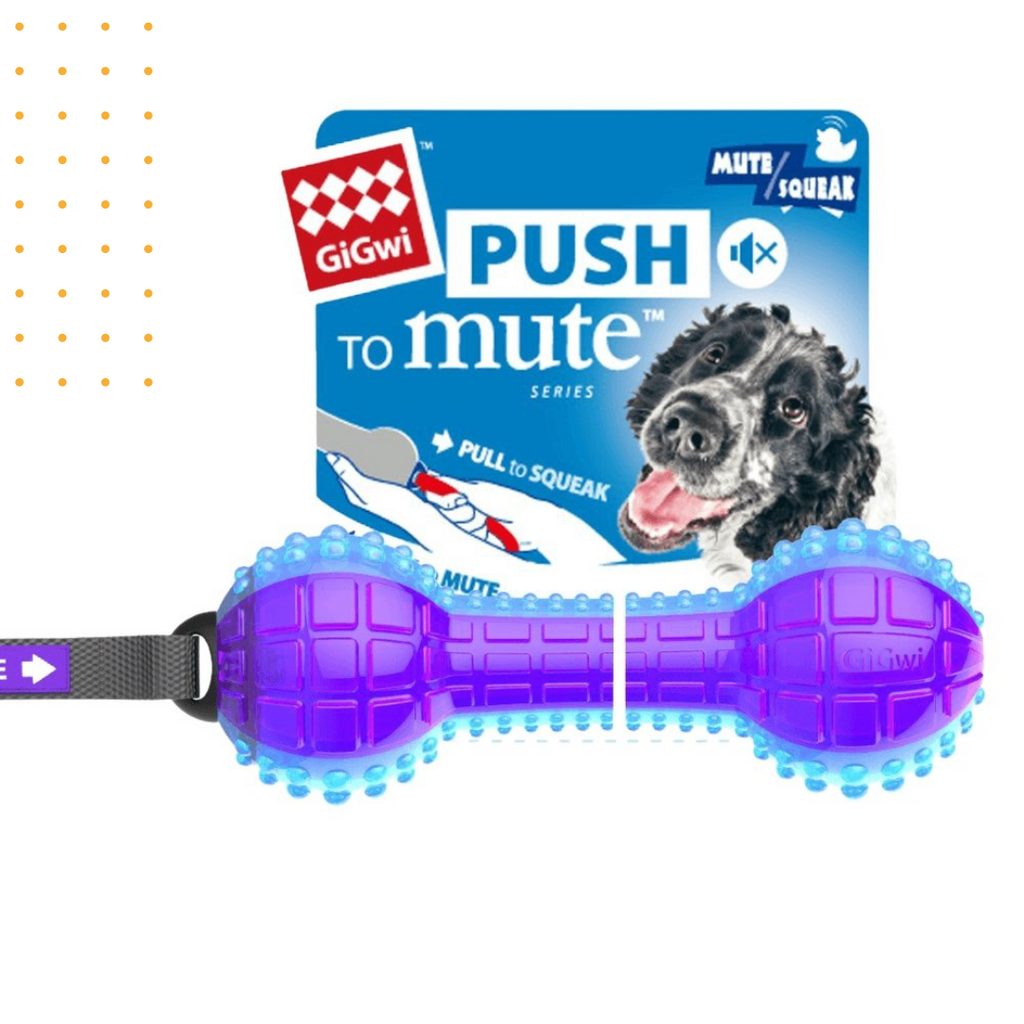 dumbell push to mute Gigwi