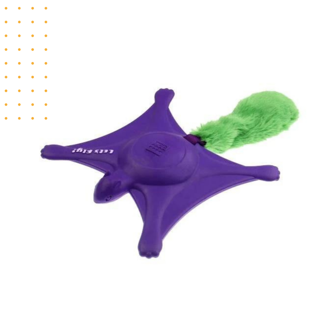 LETS FLY SQUIRREL SQUEAK TOY