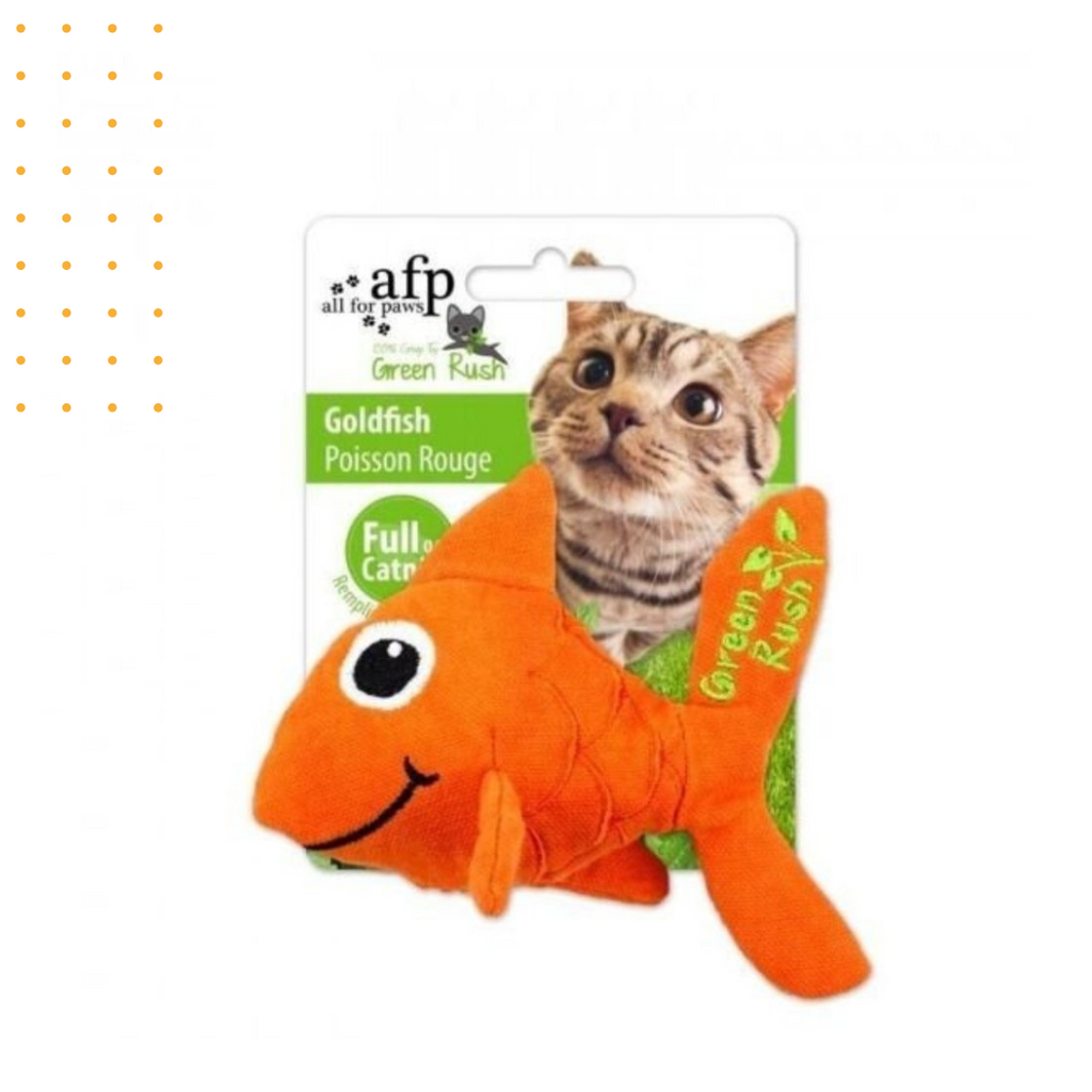 Catnip Goldfish toy for cats
